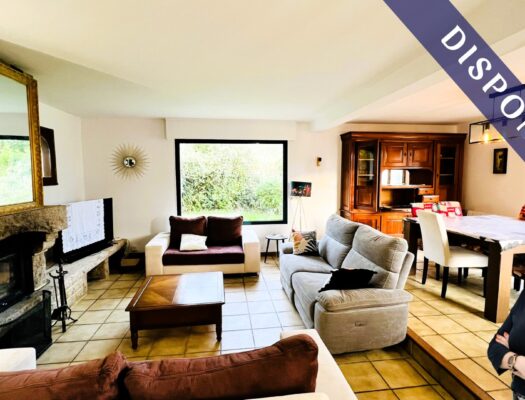Maison T5Bis meublé de 148 m² avec Terrasse, Jardin et Sous-sol intégral QUIMPER