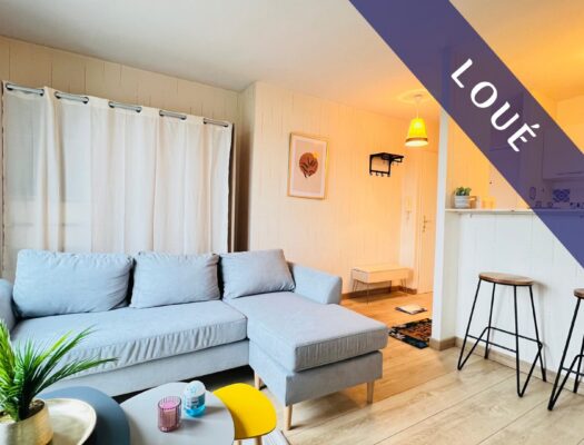 Appartement Studio meublé de 29,28 m².