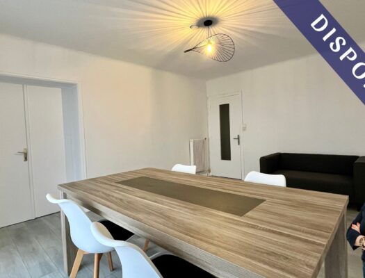 Appartement T2 meublé de 47,10 m² avec Balcon et Place de parking - QUIMPER Cap Horn