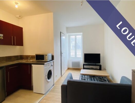 Appartement T2 meublé de 24 m² Proche centre-ville Gare